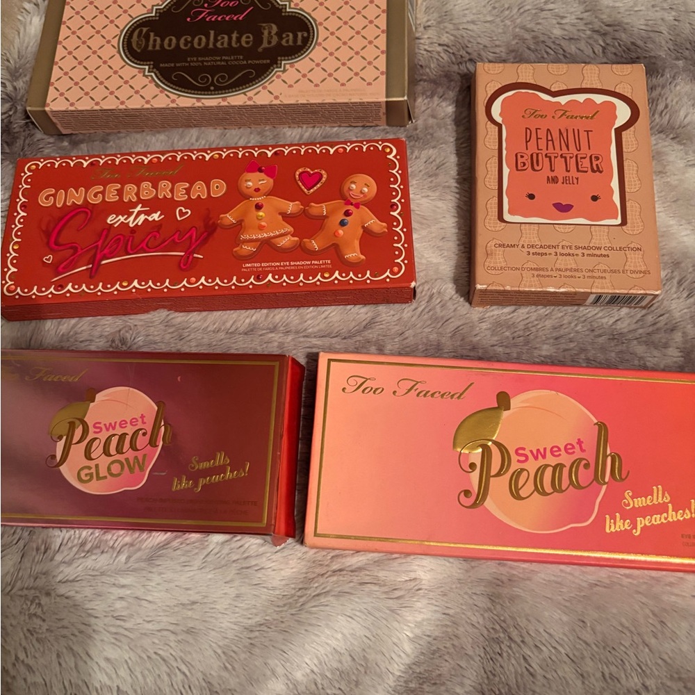 Too Faced Sweet Peach and Gingerbread Palette Set